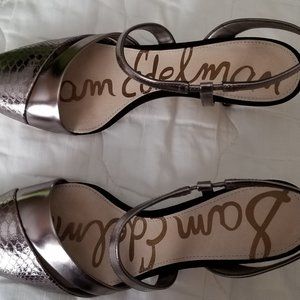 Sam Edelman 'Othello' pointed toe heel in pewter
